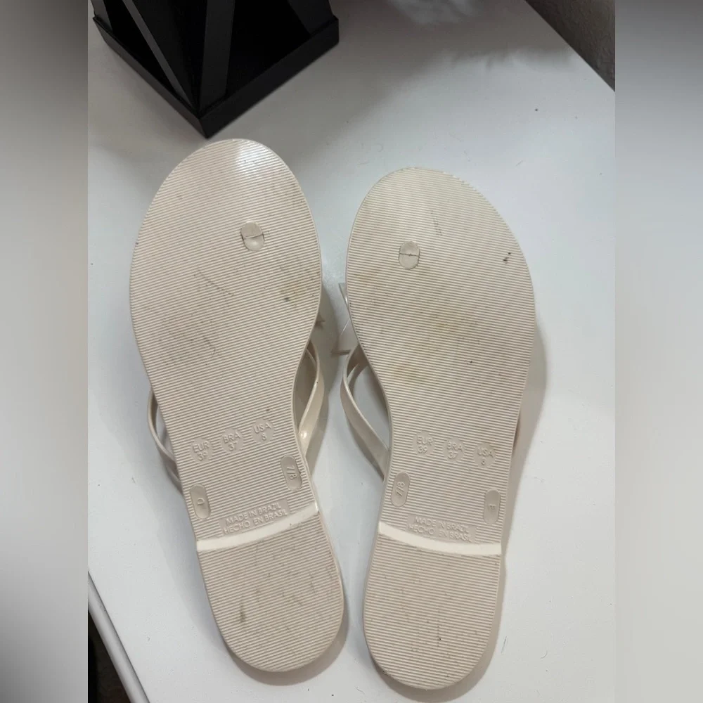 Kate Spade Cream Bow Sandals